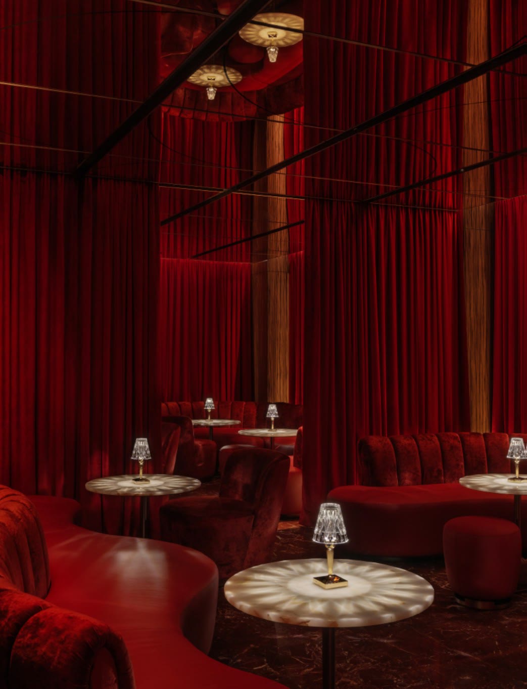 Bar lounge at Delano Residences & Hotel Miami