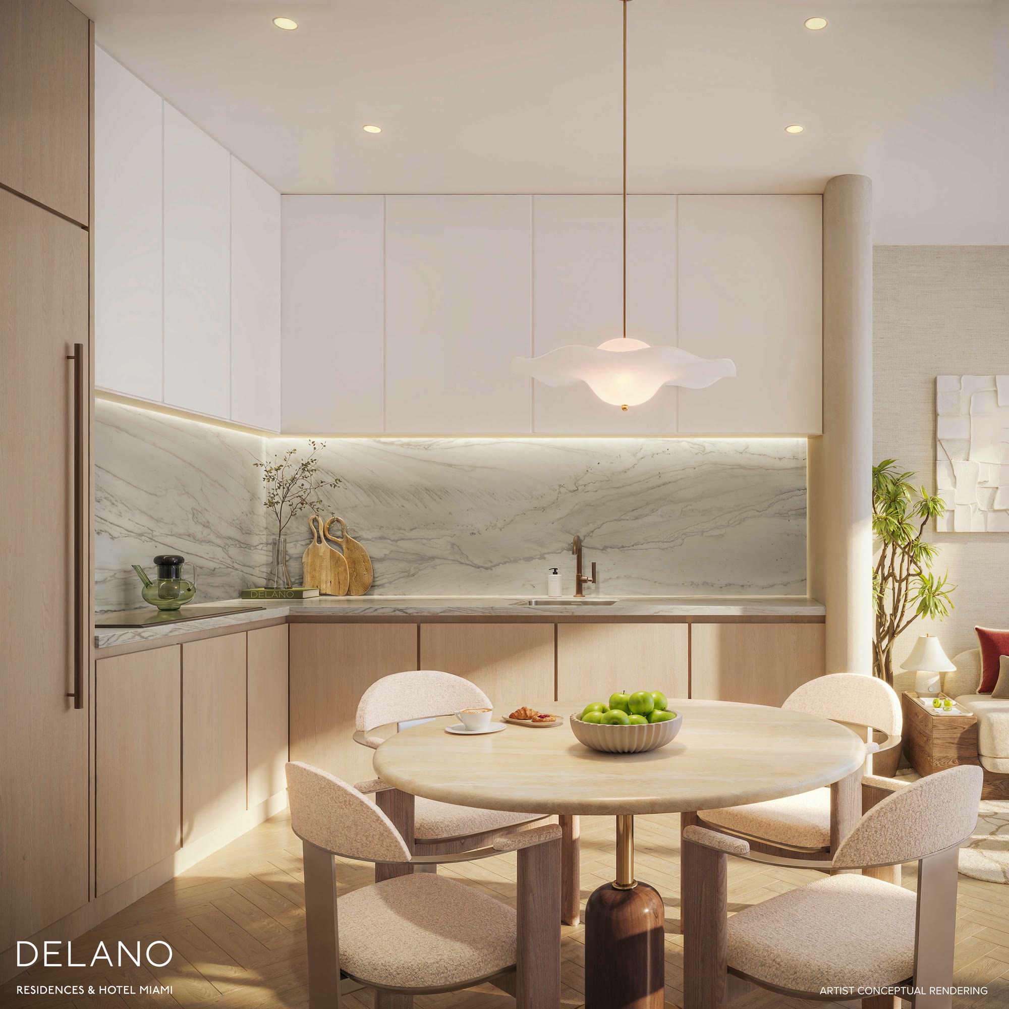 Delano Collection kitchen, Downtown Miami